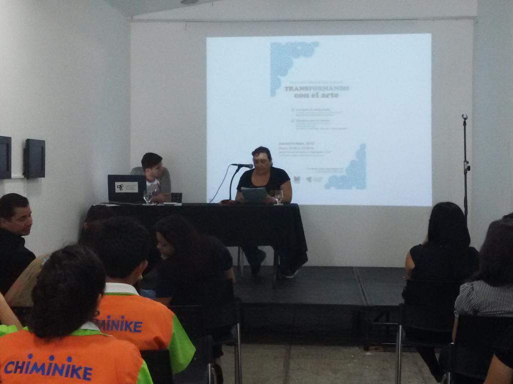 muahn's tweet photo. Seminario Transformando con el arte expositores #LibreExpresion @ALibreExpresion @educahn http://t.co/lvWidM2MwZ
