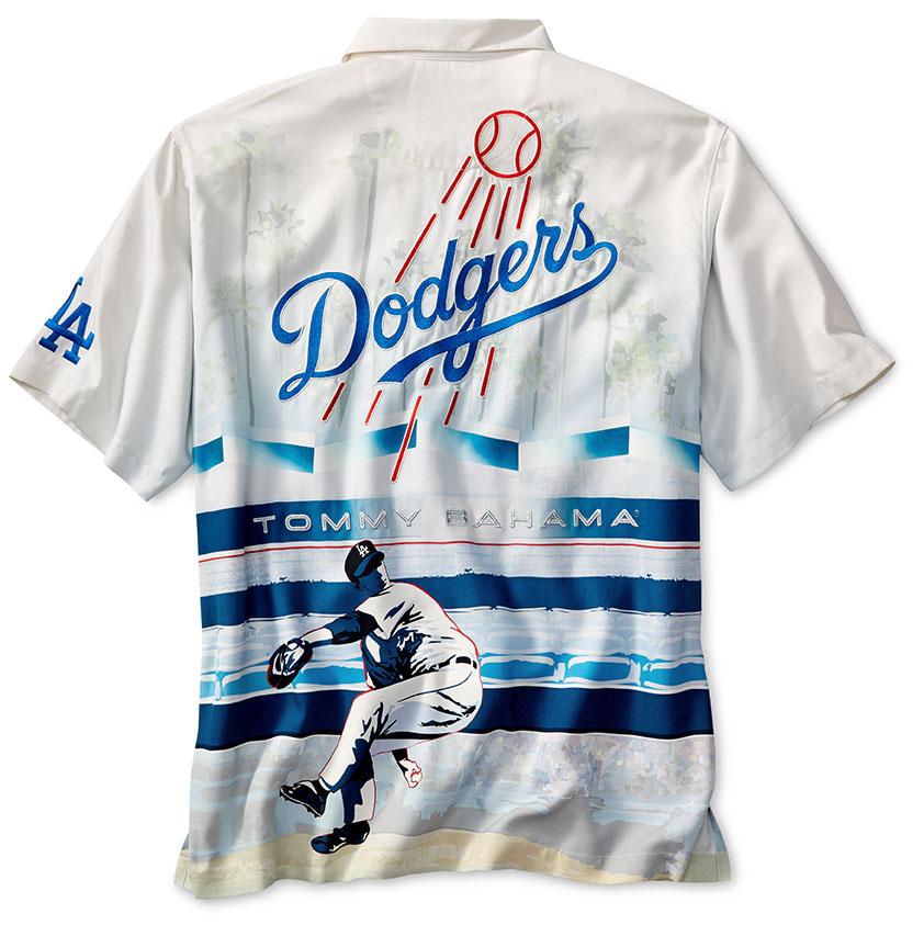 tommy bahama dodger shirt