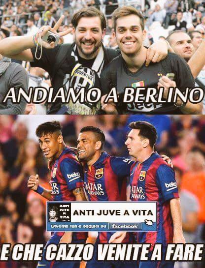 Checkmate_M_L's tweet photo. #FinaleCL
#Berlino
'nnate a magnavveli quei du spicci che c'avete in saccoccia
#Rubentusmerda
#eltríodelasmaravillas http://t.co/fe19SpC5XE
