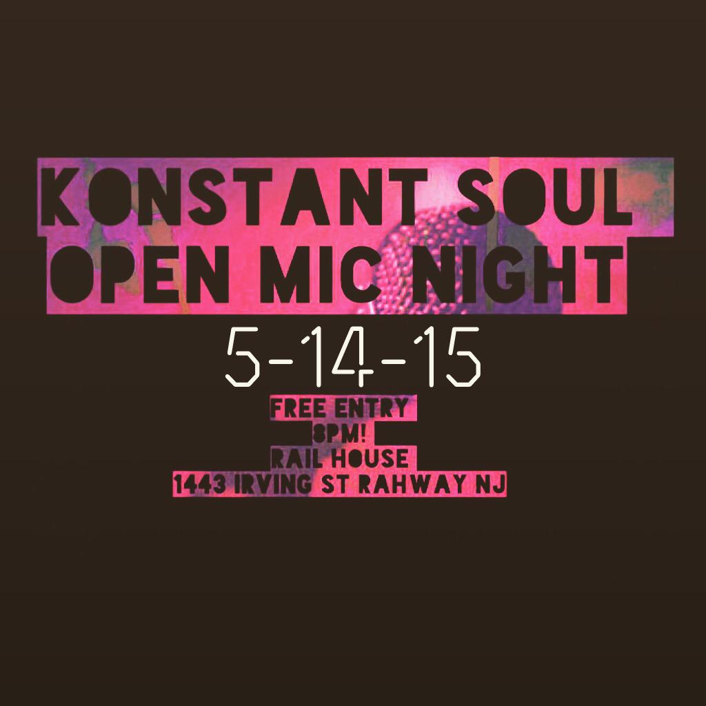 KonstantSoul's tweet photo. TONIGHT | 8PM | FREE ENTRY | LIVE MUSIC | OUTSIDE PATIO | COME THRU NETWORK | CHILL | 1443 IRVING ST RAHWAY NJ http://t.co/6O9knTjz6S