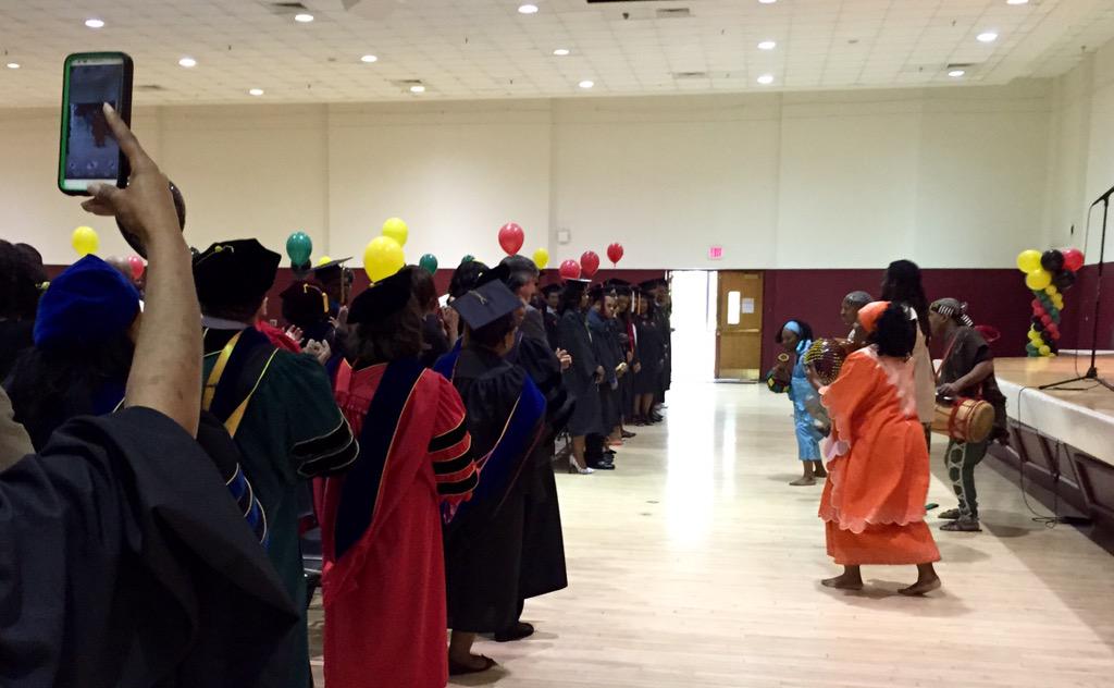 VTSandsman's tweet photo. Honored to be here with our graduates and their friends & family #dok2015 http://t.co/T0hA7sDuxB