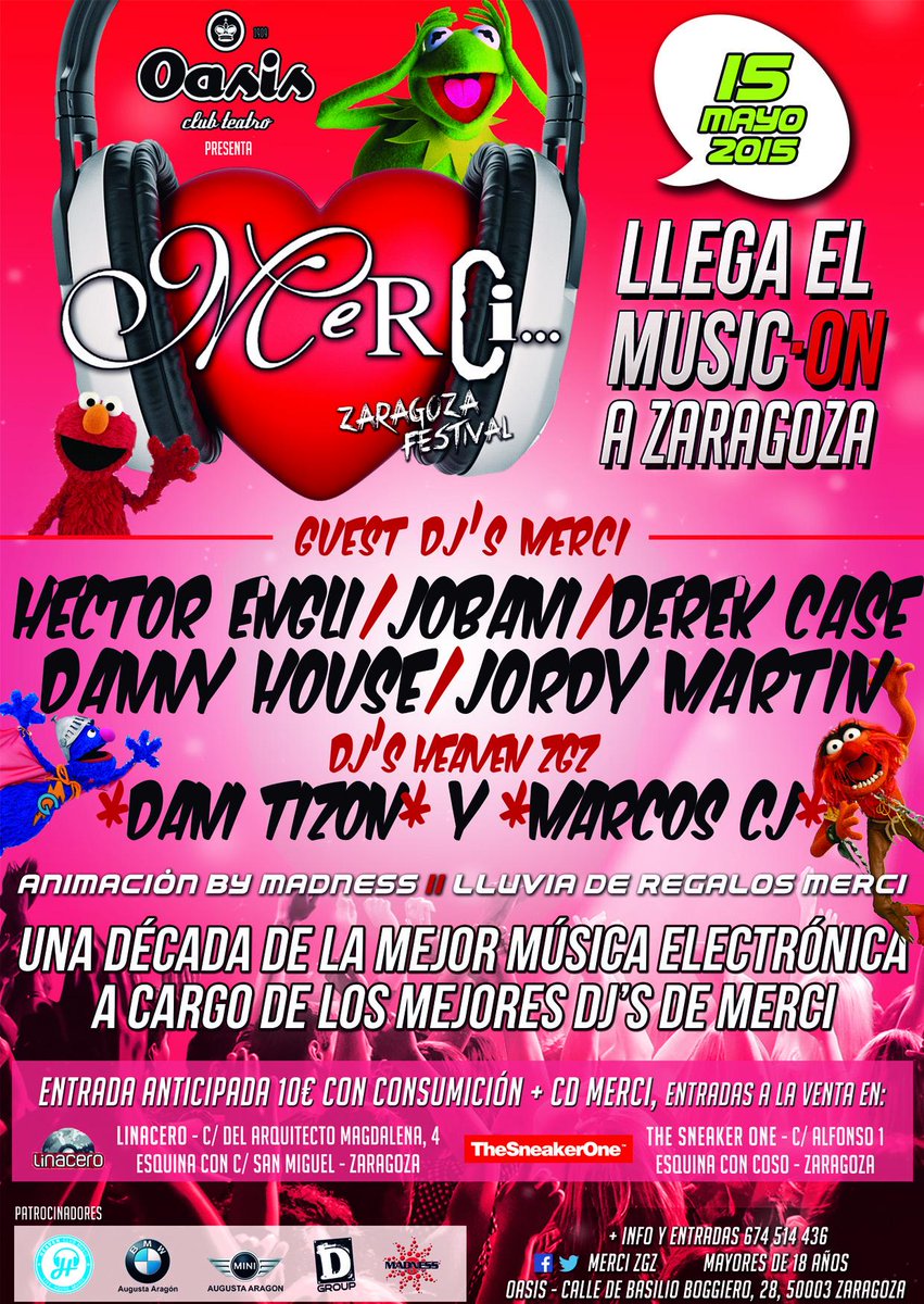 HeavenClubMusic's tweet photo. 28 horas para la gran fiesta MERCI en Oasis Club Teatro!! http://t.co/4uIMu6yFzA