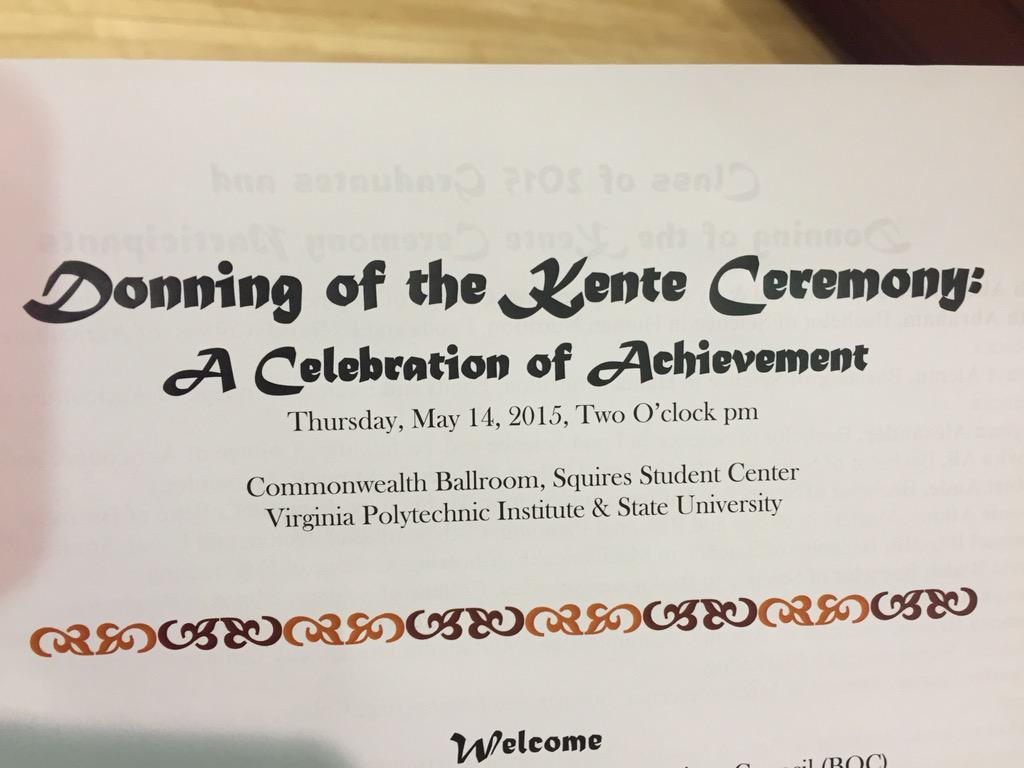 ClaireKRobbins's tweet photo. Yolanda Avent speaking about service as a way of life at #DOK2015 #VTClassOf2015 http://t.co/YQPQgMz587