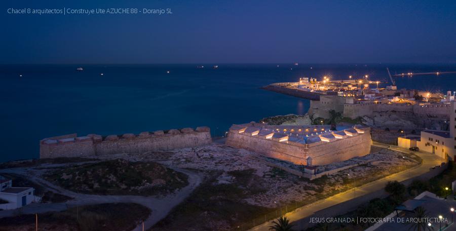 jesusgranada's tweet photo. Imágenes del encargo recibido por la constructora @azuche88 en Melilla. Rehabilitación del Fuerte de Victoria Grande. http://t.co/0xPBxFoXP7