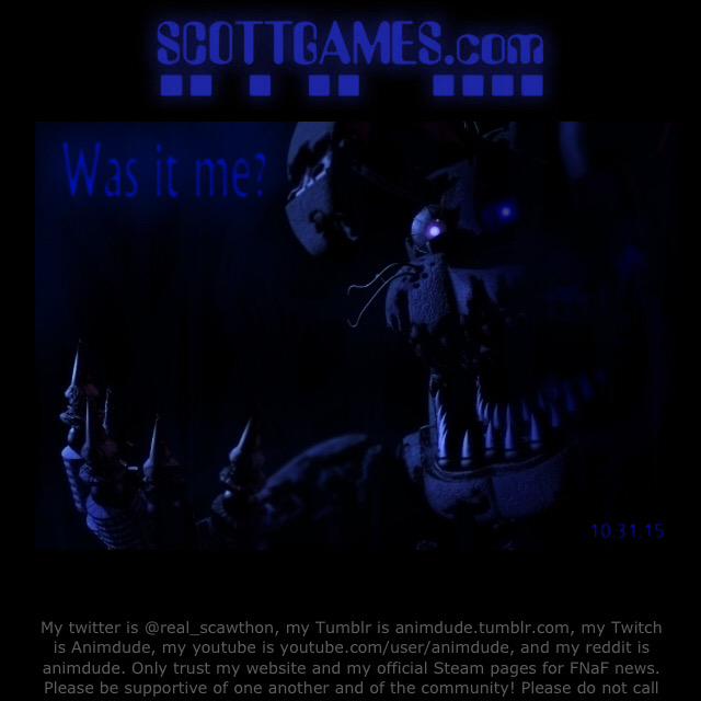 HumanToyBon's tweet image. New scottgames pic. What does it mean?