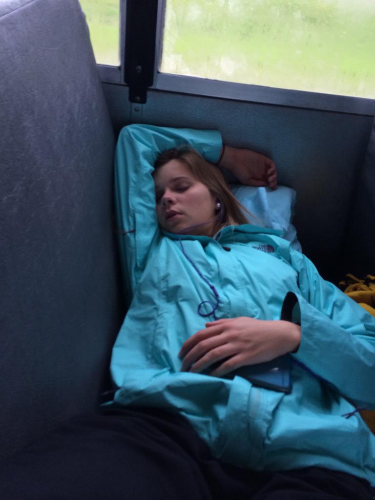 TheRealMcCoy_0's tweet photo. Senior track girls making our last bus ride memorable http://t.co/De0fs77QBc