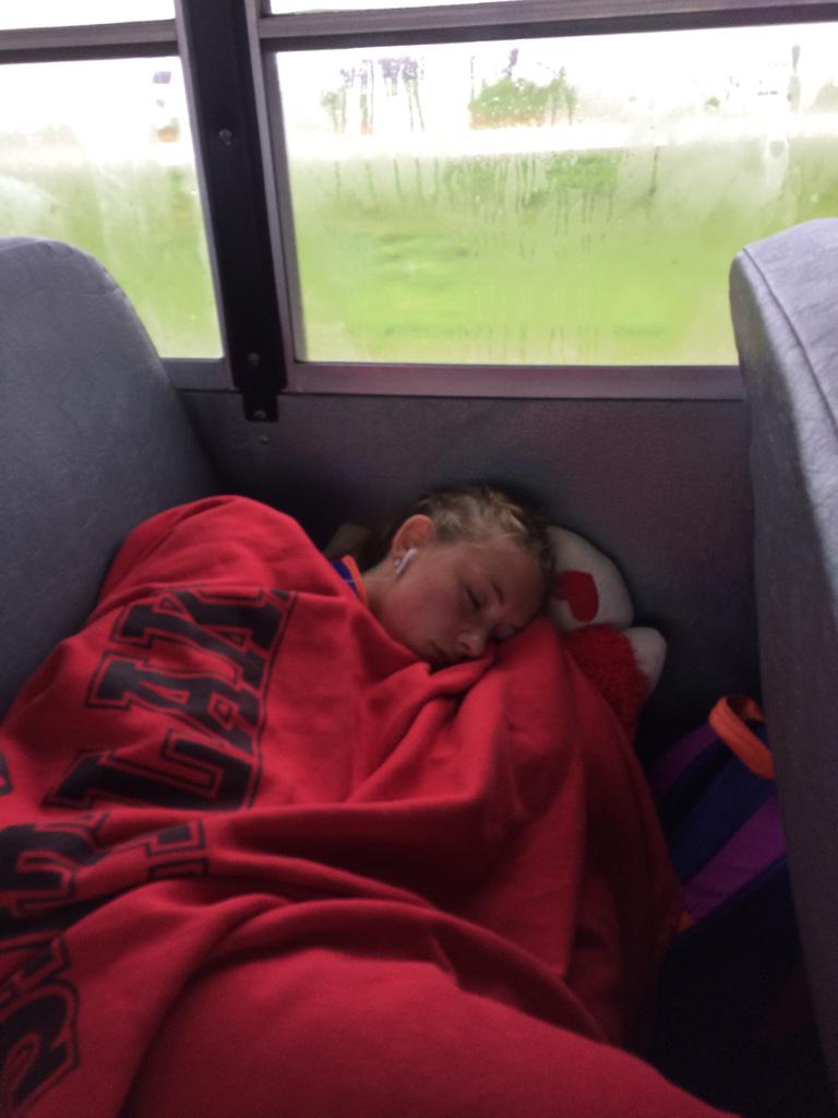 TheRealMcCoy_0's tweet photo. Senior track girls making our last bus ride memorable http://t.co/De0fs77QBc