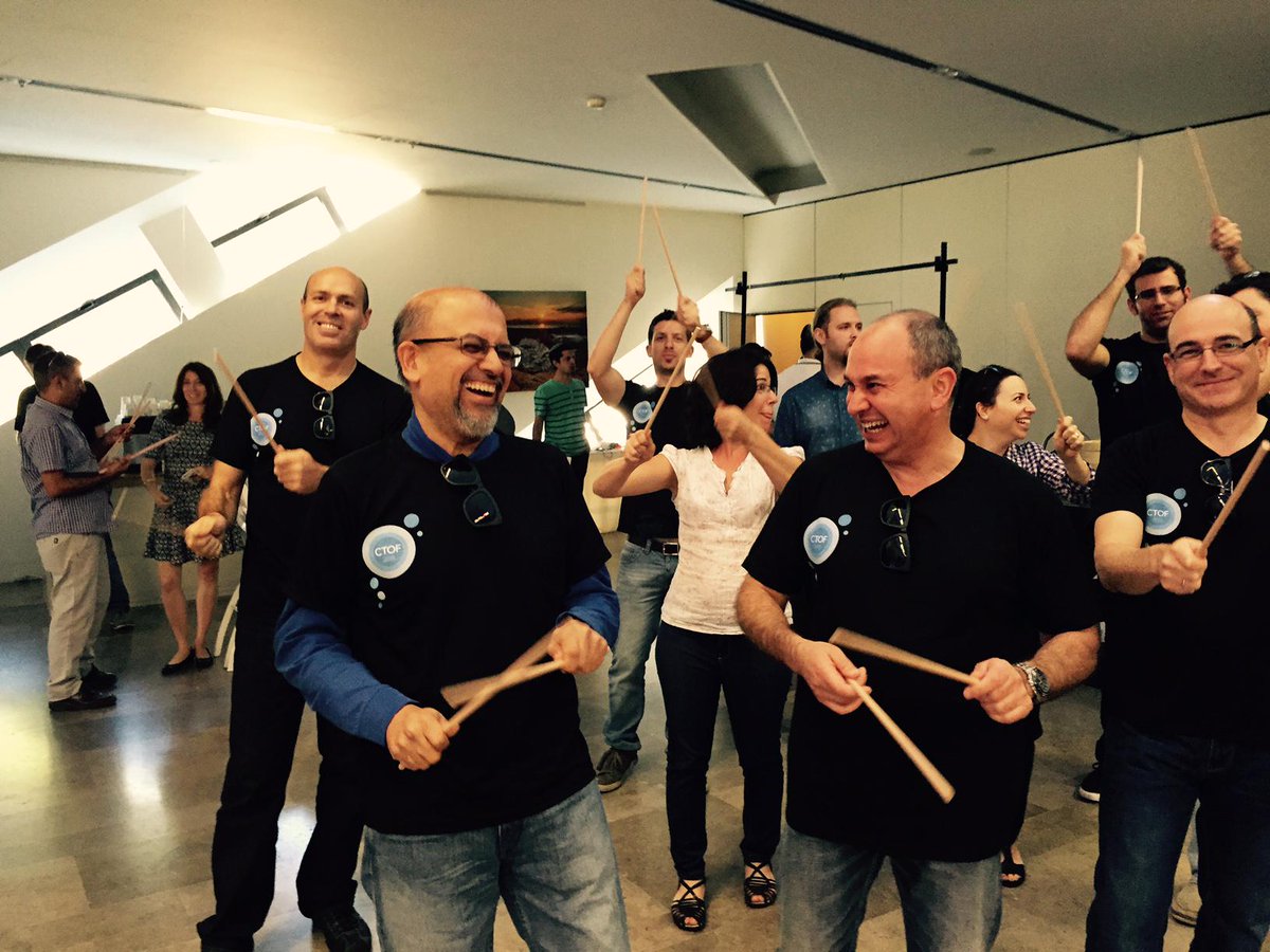 Enjoying the energy and fun! <a href="/Intuit/">Intuit</a> Israel CTOF #OneIntuit <a href="/hbaxi/">hardik baxi</a> <a href="/barrysaik/">Barry Saik</a> Nissim and Gene