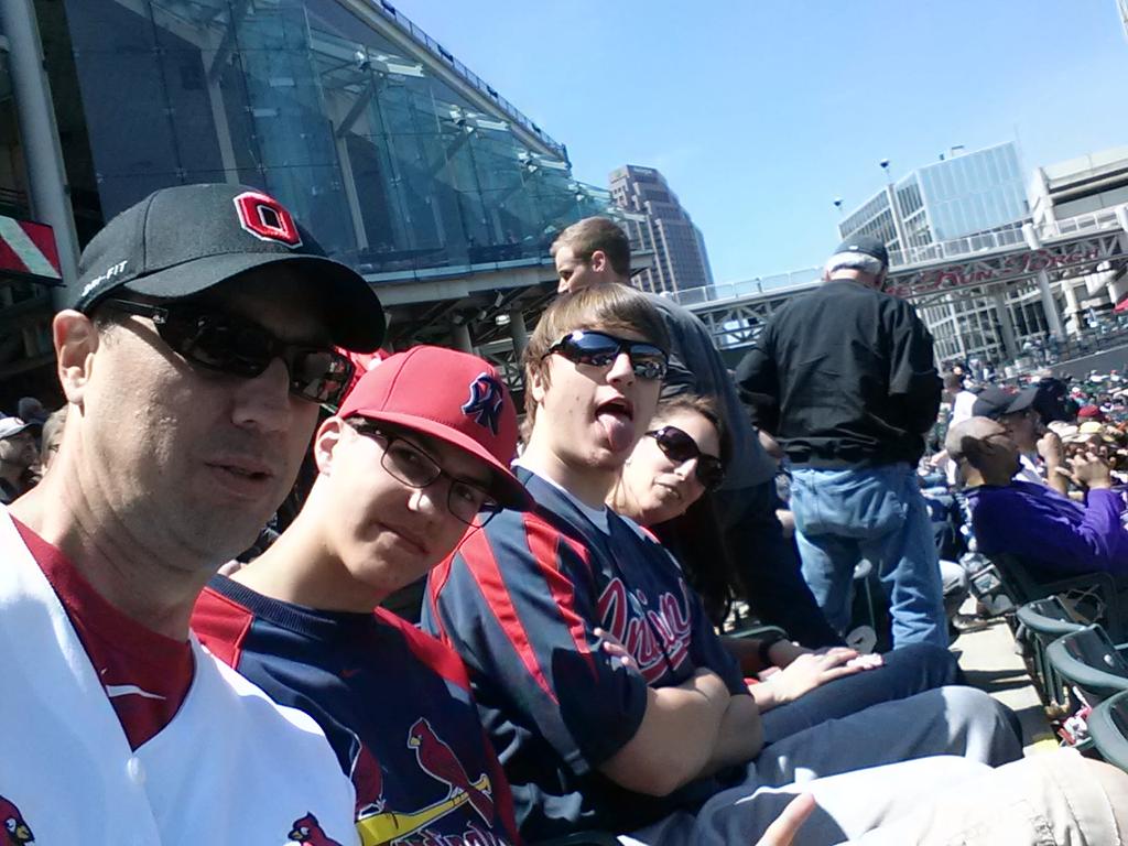 Cbus_Mark's tweet photo. Day game fun. #TribeLive http://t.co/jdflj0YMoC