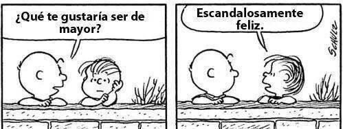 ArellanoAraceli's tweet photo. Yo también
De mayor, quiero ser escandalosísimamente feliz...
Eso sí que es un buen objetivo. http://t.co/Zj8qLmgJqn