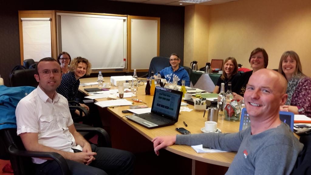 shaw_sues's tweet photo. The @renal_pharmacy committee hard at work http://t.co/md45F1iZnO