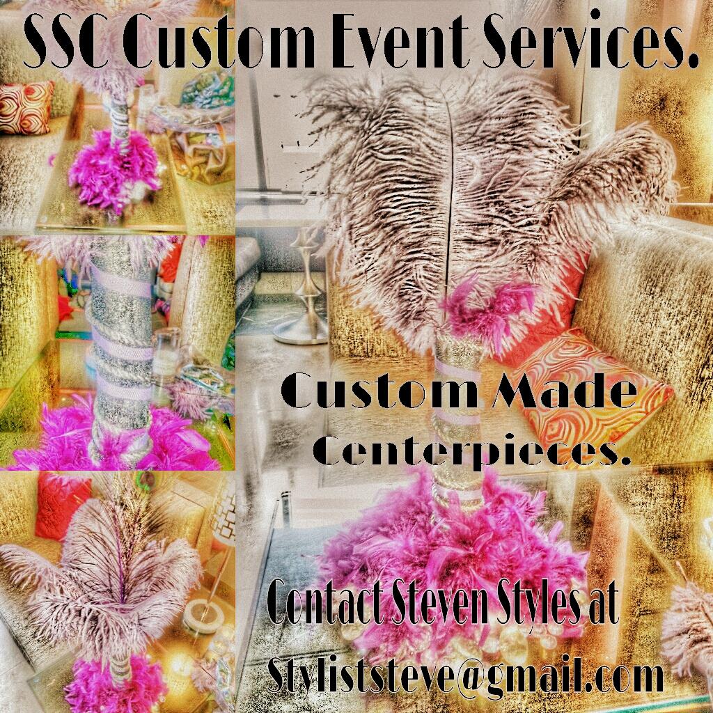 StylistSteve's tweet photo. #SscCustomEvents make #Custom #Centerpieces for your Custom Event from Weddings to Birthdays, we create just for you. http://t.co/7NA3TuiIpY