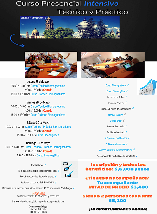 Biomagnetismo Capacitación tweet media