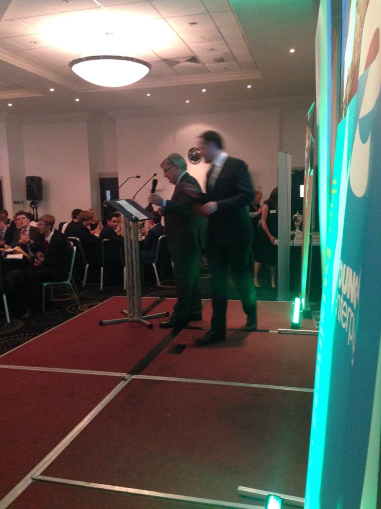 YE_Shropshire's tweet photo. Tom Sykes from @RockfordIT presents best online presence to @SolvedMagazine congrats. #YEShropFinal http://t.co/U2thCu3Ljp