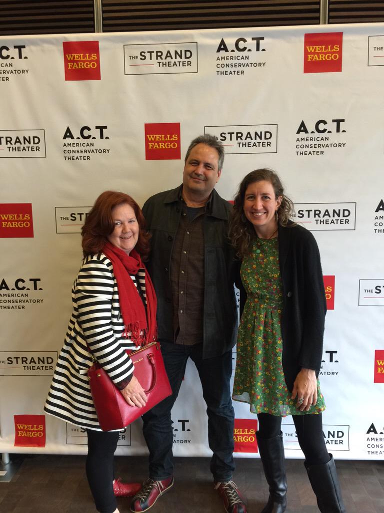 Thrilled 2 have the "Three J's" from <a href="/Litquake/">Litquake</a> at the #StrandRibbonCutting <a href="/jackboulware/">Jack Boulware</a> <a href="/JaneGanahl/">Jane Ganahl</a> @jensiraganian