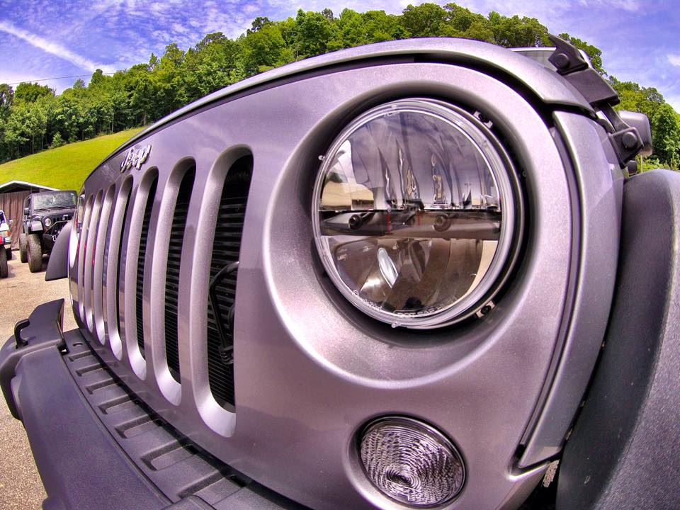 More <a href="/TruckLite/">Truck-Lite</a>  LED headlights installed! #jeep #trucklite #led