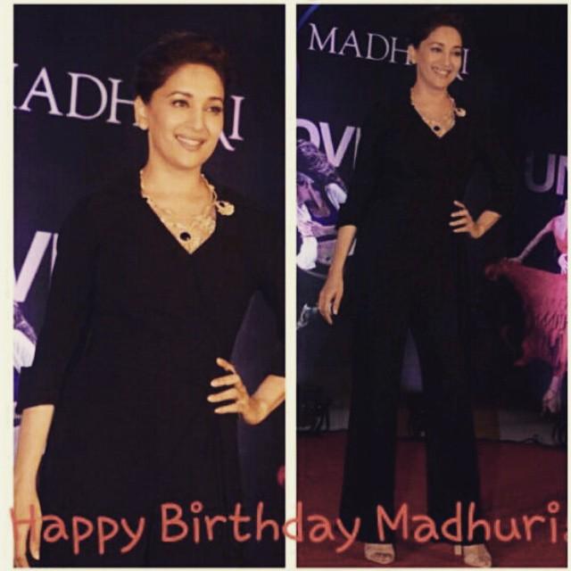 Wishing a big bigggg Happy Birthday to the very beautiful, the very talented Madhuri Dixit Nene. May you have a ble 