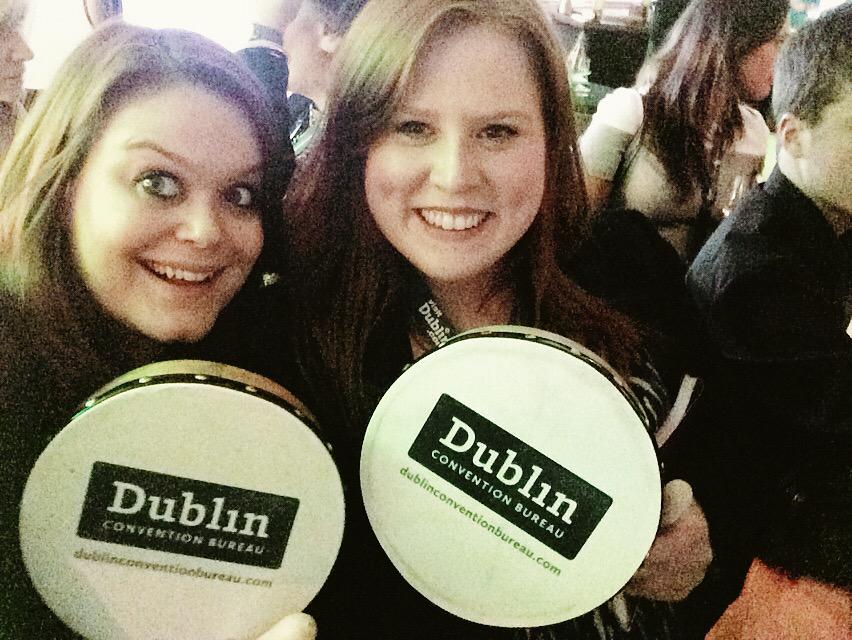 Ellie_K_M's tweet photo. Nothing like a good old Irish shindig with @OliviaPoleEvans #MDIL2015 #LoveDublin http://t.co/GGyixk7Llq