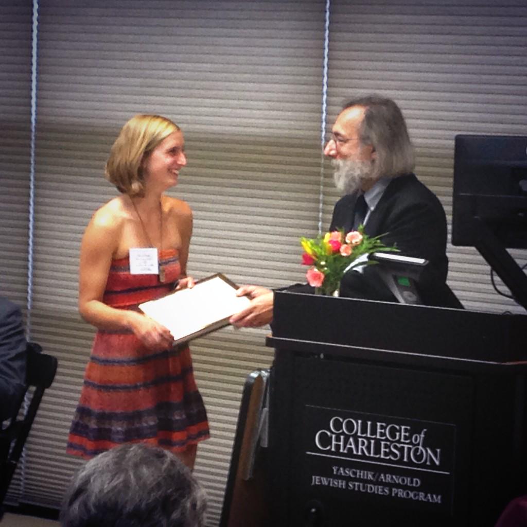 LCWA_CofC's tweet photo. International Studies Outstanding Transfer Student award recipient Simone Wade | @INTLStudiesCofC http://t.co/dwqv8hhhv6