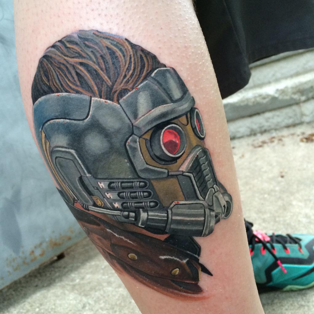 cerealkiiller on X: "New ink done by Al Garcia from Stay True Tattoo in mentor Ohio. #starlord #marvel #gaurdiansofthegalaxy #staytrue http://t.co/OWaKR3vayA" / X