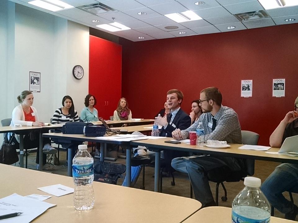 seaburysays's tweet photo. Billy with @seaburysays teaching the #dcvpn about social media http://t.co/I4BaSMirQW