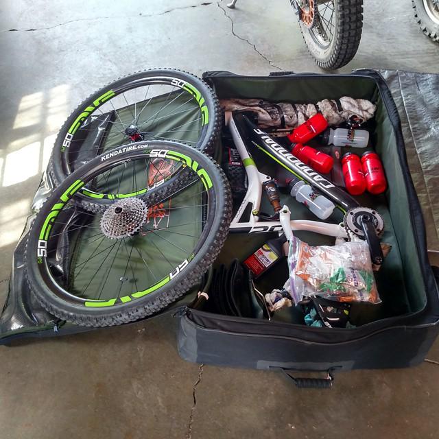 USCUPMTB's tweet photo. A sight for sore eyes, @sam_schultz is packed and heading racing! #canadacup #comebacktaketwo #ridebiker http://t.co/nyJ5ARf77y