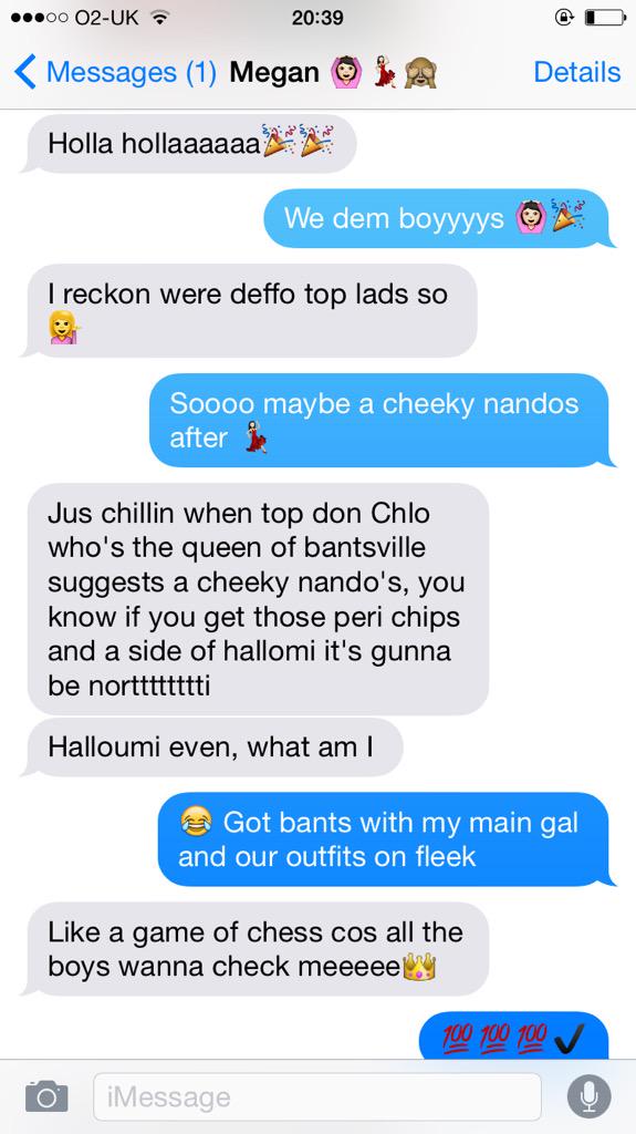 S_chloeee's tweet photo. This is what suggesting a 'Cheeky nandos' leads to 😂😂 @megaanbishop http://t.co/N0TMVHnQ2Y