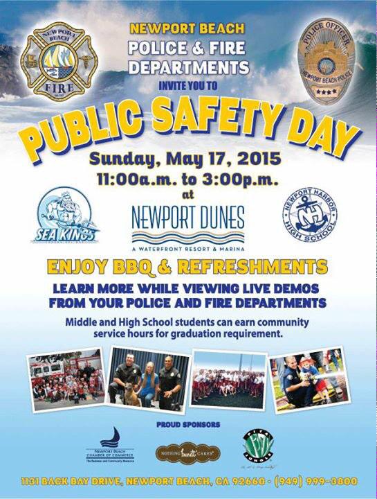 Come check us out at Public Safety day this Sunday