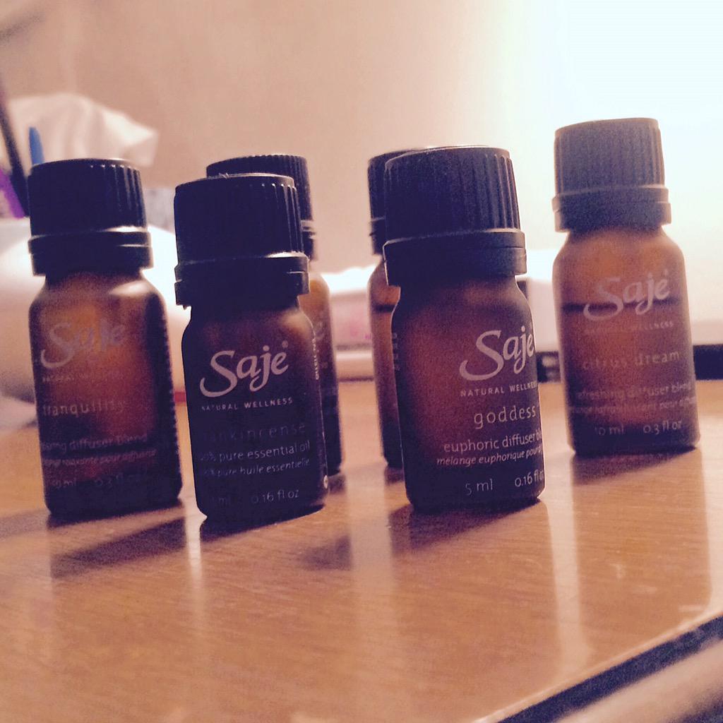 JacquiMichelle's tweet photo. @SajeWellness I love my collection of oils! I use them in the aroma cloud! #heartofgold http://t.co/uh6JmFykwN