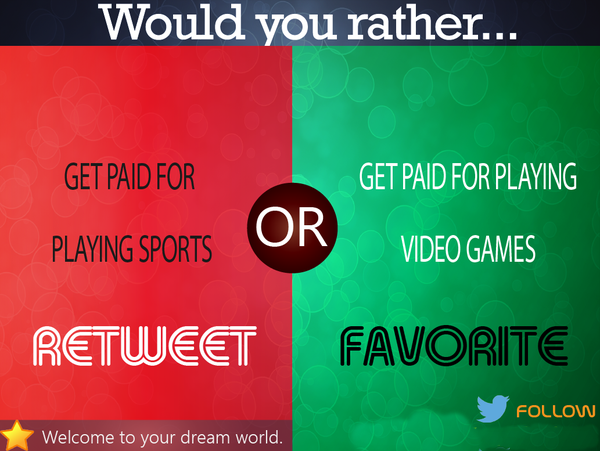 ChoicesYouHave's tweet photo. Sports or games? http://t.co/sjnJKS87ai
