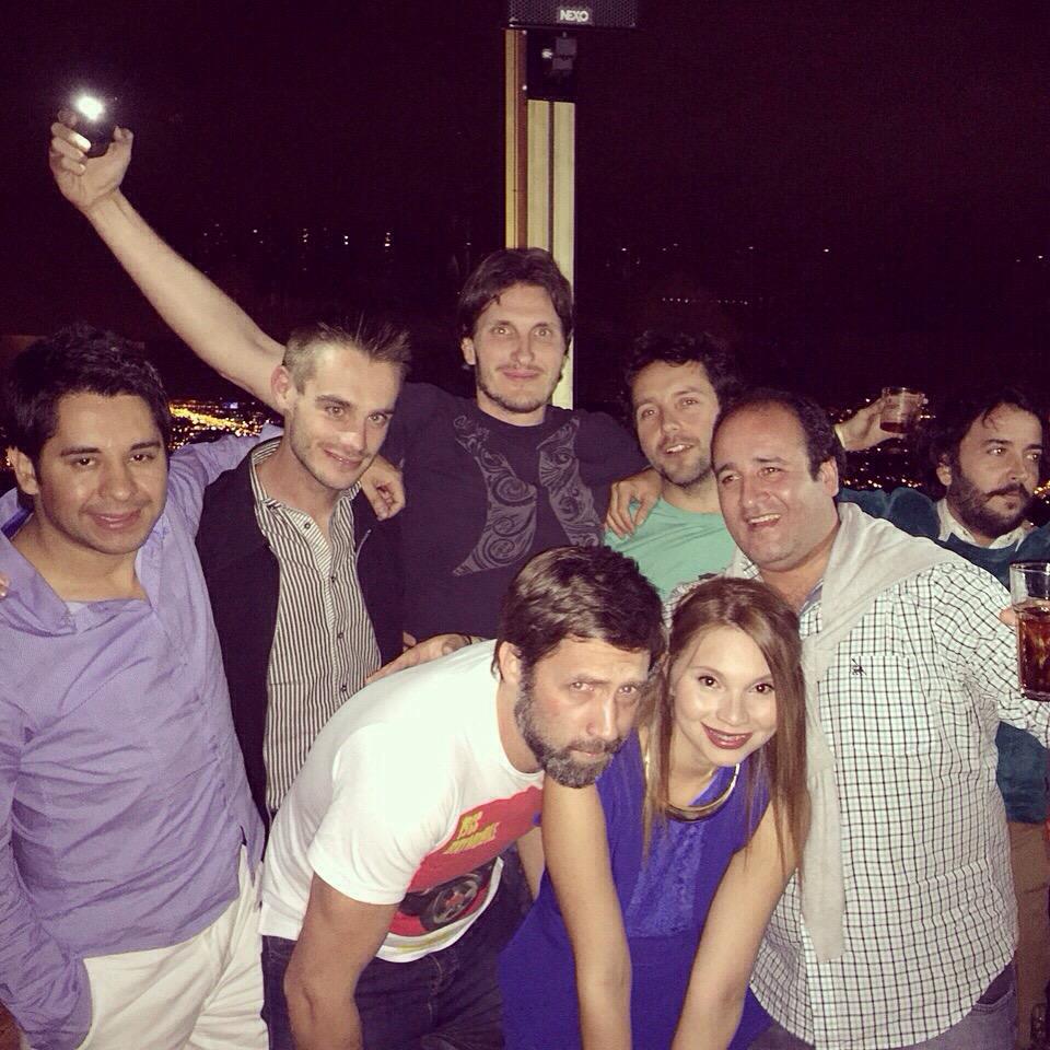 ClaudioSeguelR's tweet image. Buena reunión de despedida con los conferencistas #fice2015 @santimorello @donluzzio @quinoonetogaona