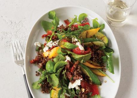AgneGon's tweet photo. Sounds delicious! RT @VegTimes: Make it tonight: grill-roasted vegetables and quinoa salad! http://t.co/WOkhAmKief http://t.co/QeSV4gcBpb