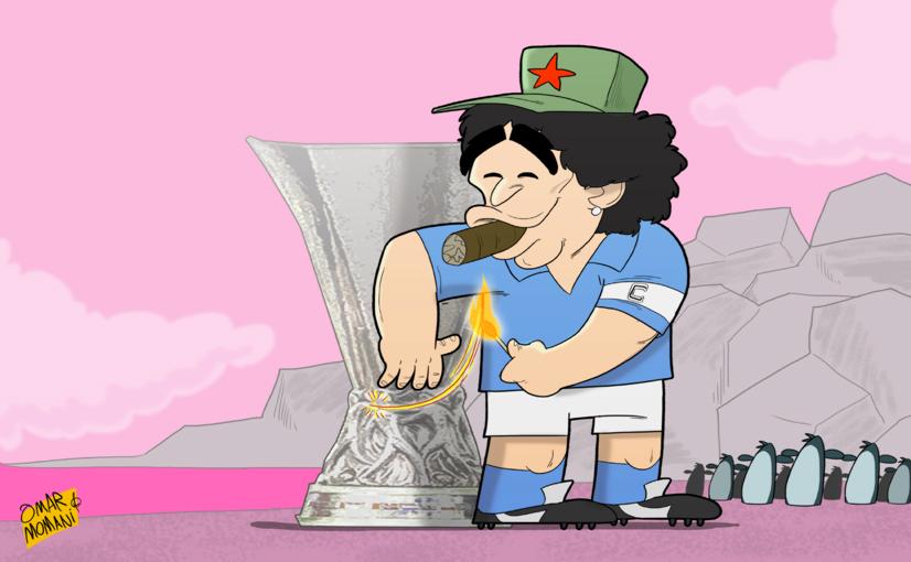 goal's tweet photo. Napoli need a bit of Maradona magic. #UEL
#BeOneWith_Napoli #ForzaNapoliSempre http://t.co/BtGSXZKsLw