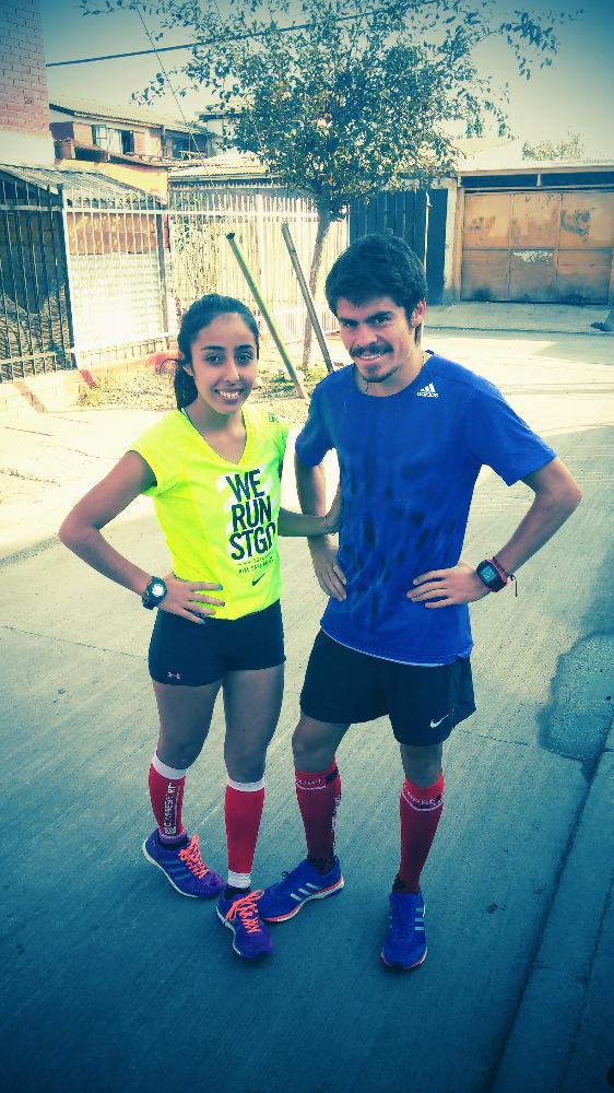 MatiPre27's tweet photo. Buen entreno con la mejor partner y la mas linda novia @CompressportChi @escudero_israel @TomTomChile Vamos firme💪🏃 http://t.co/d43U4GQU2x