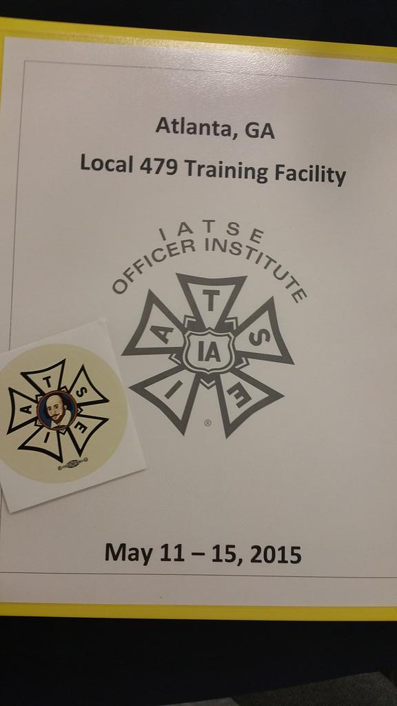 DavidAJerkins's tweet photo. Supporting you from Atlanta. .......#OSF4IATSE #prounion and #procompany http://t.co/LsG5bEkiho