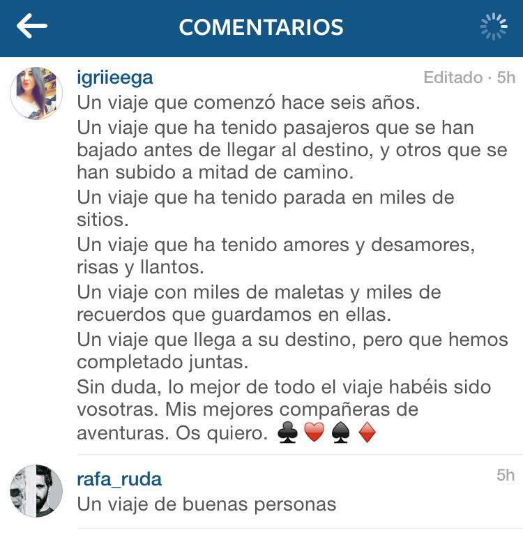 iGrieega's tweet photo. Nuestro viaje no hubiera sido igual sin tus detalles de siempre. Gracias por todo @rafa_ruda ♣️♥️♠️♦️ http://t.co/uLVh9WT2So