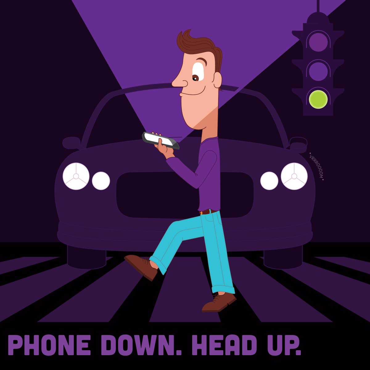itsroadsafety's tweet photo. Heading to #nightmkt tonight? Be safe. Be seen. Be smart. It's road safety, #notrocketscience. http://t.co/Db5CEI6OJZ