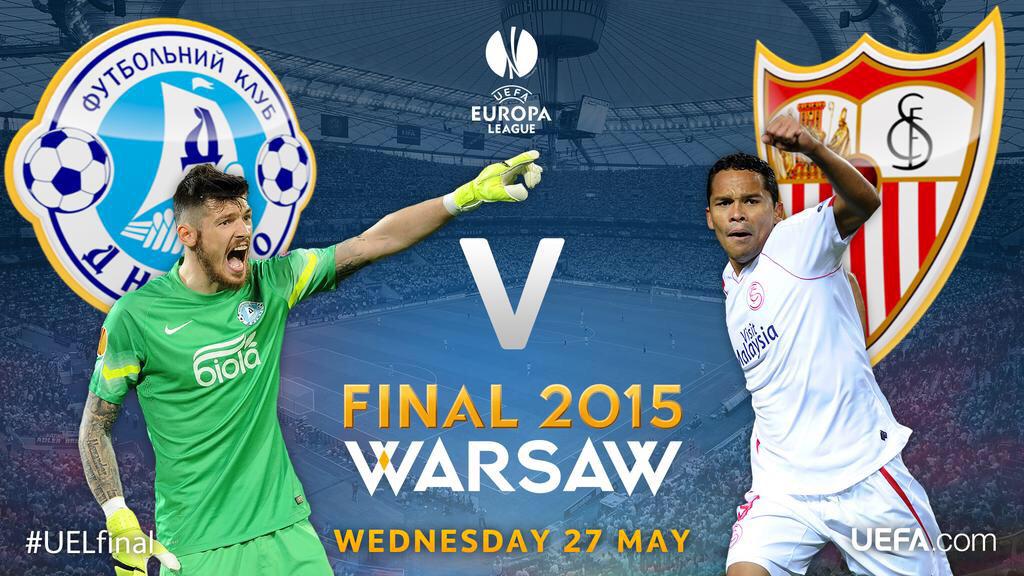 ChesteR_FVA10's tweet image. Final 2015 Varsovia 27/Mayo/2015 @EuropaLeague 
#DniproFC vs #SevillaFC