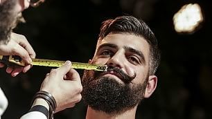 repubblica's tweet photo. Barba e mustacchi, a Roma il campionato italiano http://t.co/SSVZBUM8QK http://t.co/pDzPQfFNjF