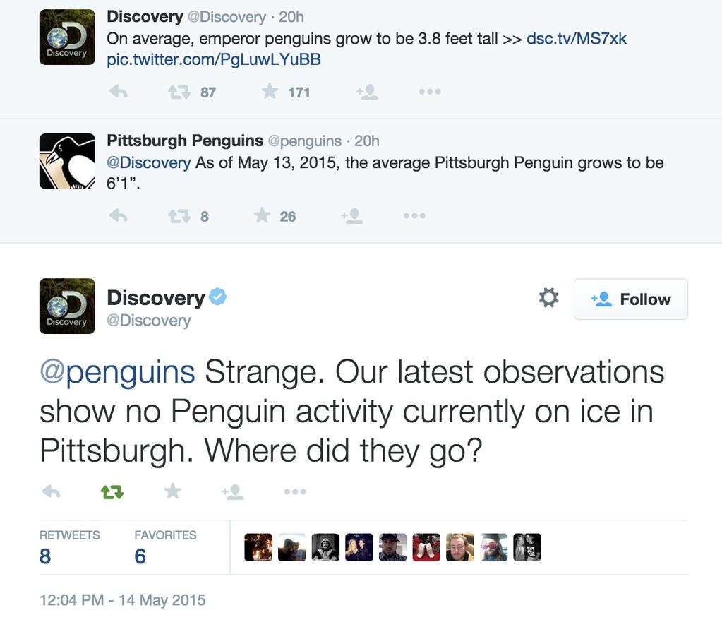 Blame_Murray's tweet photo. @penguins Owned by @Discovery #owned @NYIslesNation @NYIslanders #isles #islestwitter @Nassau_Coliseum #backtothetee http://t.co/JKf3dPqPuP
