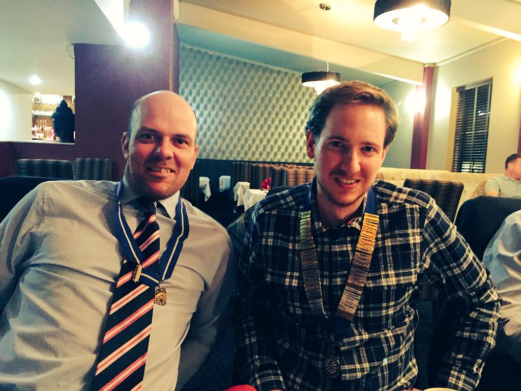 Outgoing Chair and Vice Chair Wrexham round table <a href="/WrexhamRoundTab/">Wrexham Round Table</a> <a href="/wrexham/">Wrexham.com</a>.com