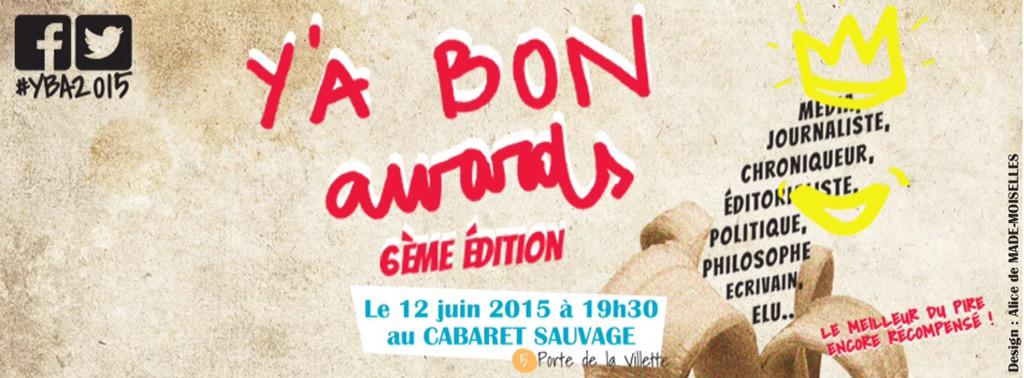 RokhayaDiallo's tweet photo. Les Y'A Bon Awards reviennent ! RDV au @CabaretSauvage le 12 juin ! https://t.co/TlJf12ddI1  #YBA2015 http://t.co/wtttFuZll6
