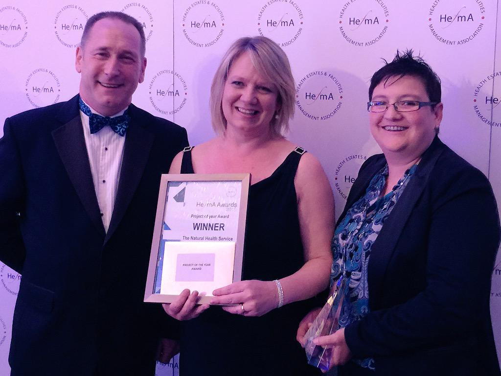 garethlongley's tweet photo. Congratulations to Carin Charlton and her team on winning "project of the year" and finalist for 2 others! #hefma15 http://t.co/QqRnRSs2xp