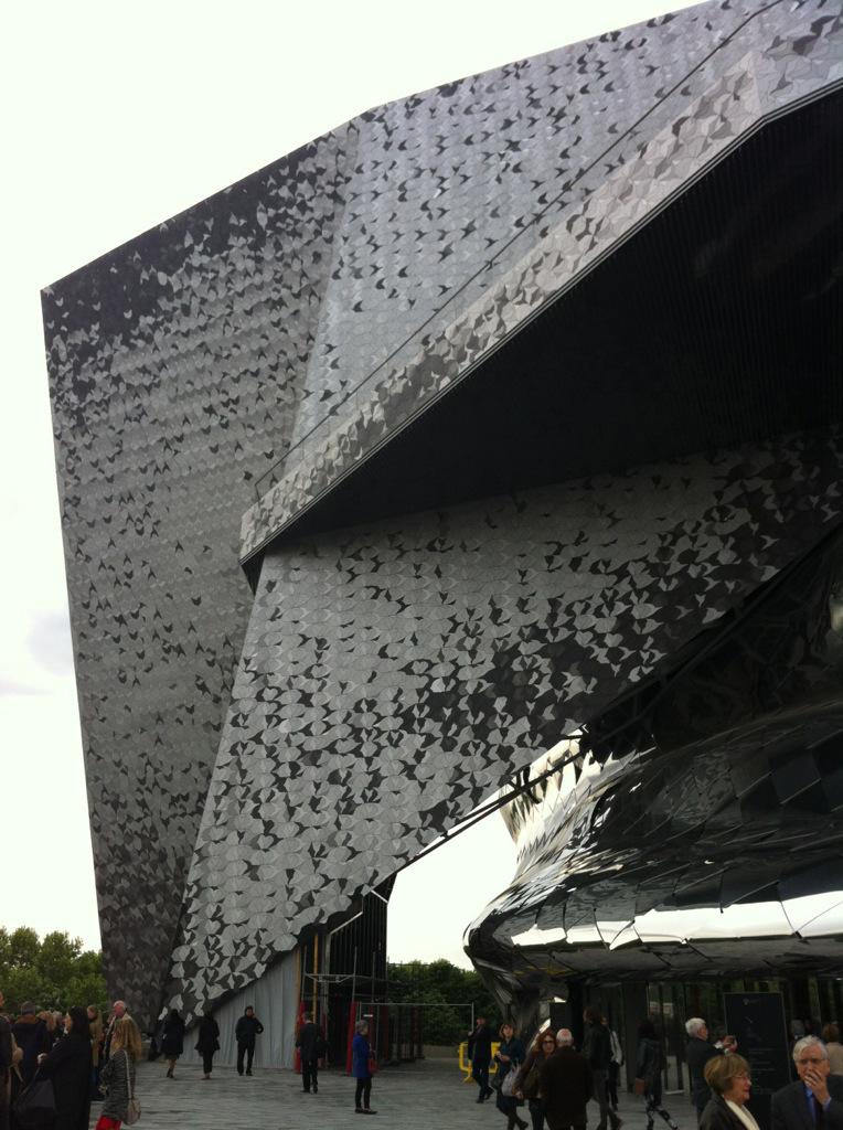 Premier concert dans la toute neuve et couteuse philharmonie de Paris ....youpi !