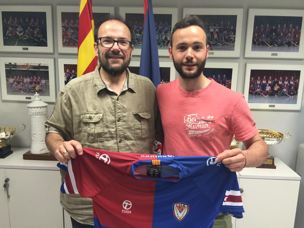 IgualadaHC's tweet photo. Una altra gran noticia! @MetMolas5 seguirà amb nosaltres fins el juny de 2016. http://t.co/Q7FVxYCDUE