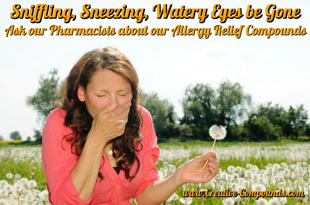 denisepharmacy's tweet photo. Sniffing, Sneezing, Watery eyes be gone, Ask about our allergy relief compounds. http://t.co/MuGI547v2p http://t.co/6ef93hiTRe