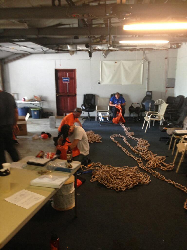 WisperISP's tweet photo. @wisperisp #towercrews using rescue kits in mock scenarios #safety http://t.co/8feNlKReTb