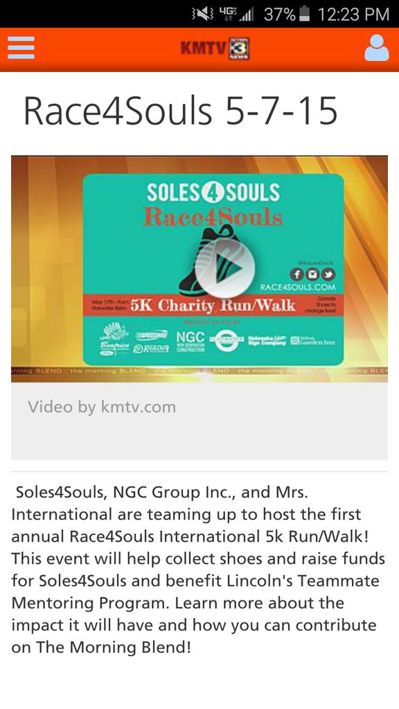 Race4Souls's tweet photo. Check out the @OMAMorningBlend interview from this morning! 
http://t.co/kF3ZrMuJjP http://t.co/DXrnG2yoqU
