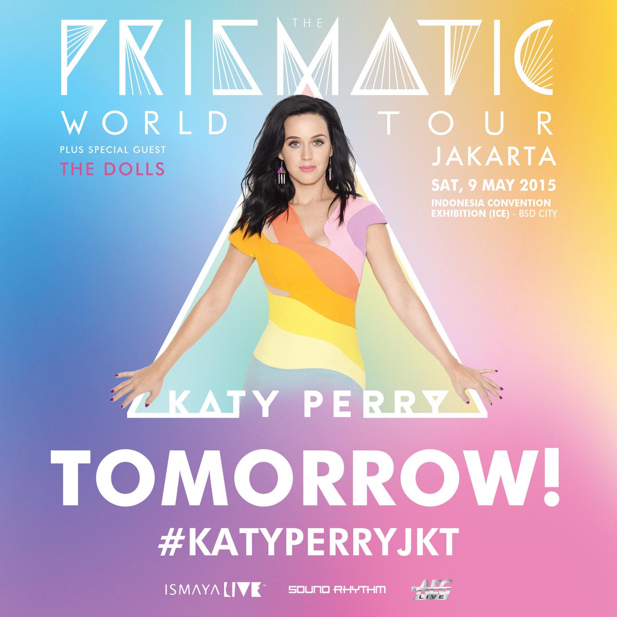 CicaKek's tweet photo. yeaaahhh (y) RT @IsmayaLive IT’S TOMORROW, KATY CATS!!! Are you ready??

#KatyPerryJKT http://t.co/xYpLTeEpTT