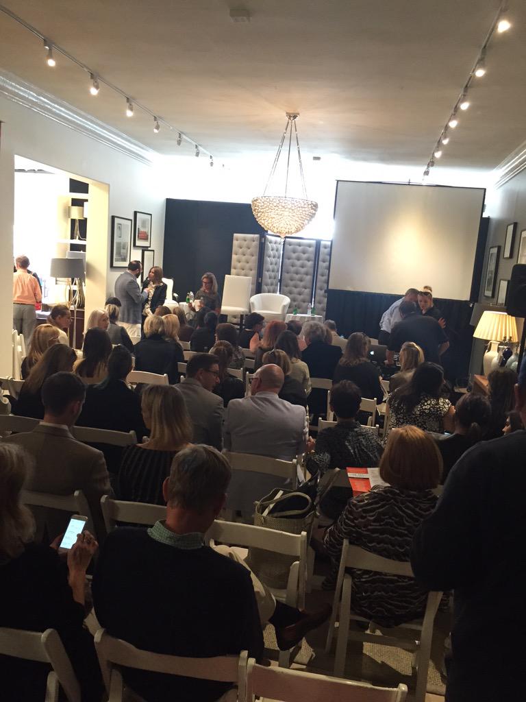 traditionalhome's tweet photo. Hi this is Darra Baker LA Editor for TH live-tweeting #traditionaltoday #lcdqla ready to start to a full house! http://t.co/1eqDnjBBfV